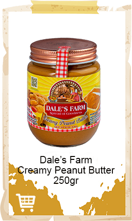 Selai Kacang Dale's Farm Crunchy 250gr