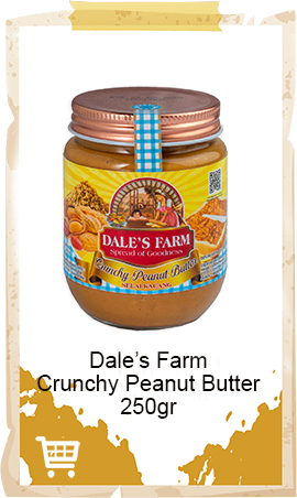 Selai Kacang Dale's Farm Creamy 250gr
